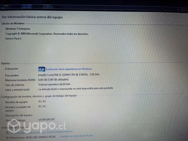 Notebook Asus buen estado - Imagen 4