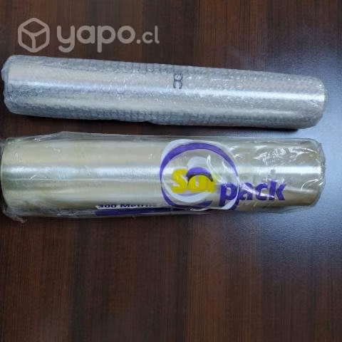 Pack Film transparente mas papel aluminio