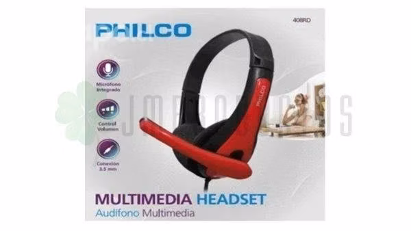 Audifonos Philco 408rd Microfono Teléfono - Imagen 6