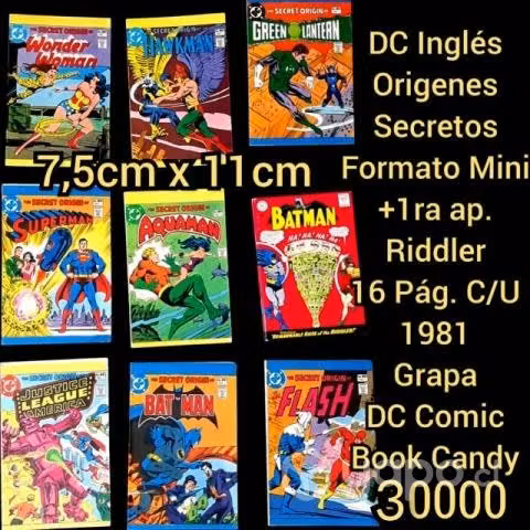 Comic DC Orígenes Secretos 1981