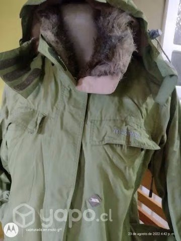 Parca dama M gorro desmontable excelente estado - Imagen 4