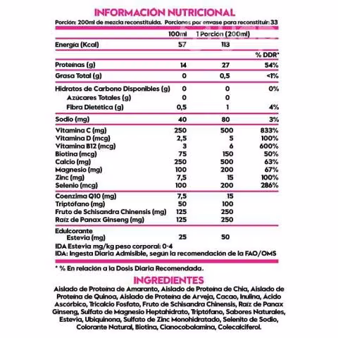 Proteina isolate para ellas 1.2kg + Porta Proteina