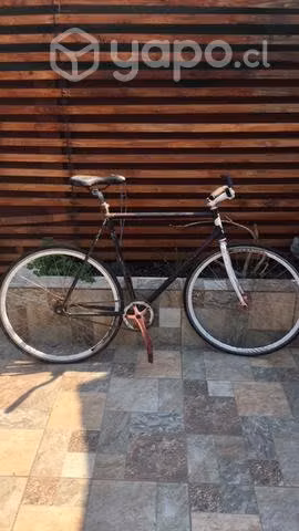 Bicicleta pistera piñón fijo y libre