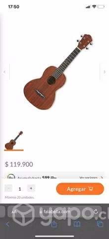 Ukelele Ibanez 10 c