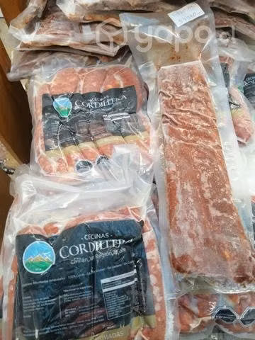 Costillar ahumado(babys back ribs ahumadas)
