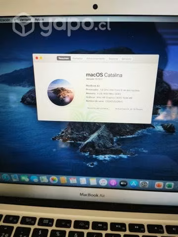 MacBook Air A1466 plata 13.3", A1466
