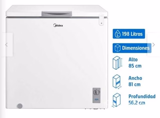 Freezer Horizontal 198Lt Mara Midea