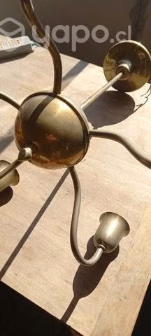 Lampara bronce solida liviana
