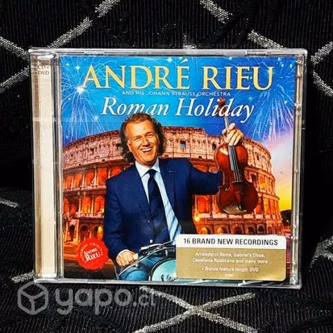 Cd+dvd andre rieu / roman holiday (2015) europeo