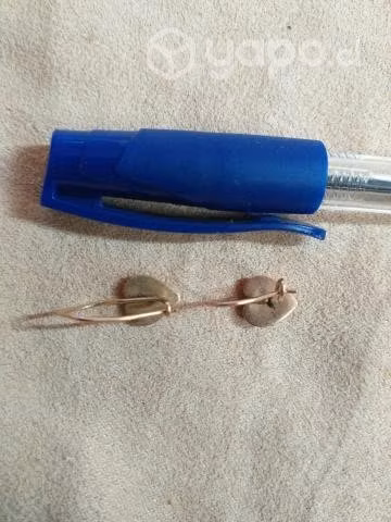 Lindos aros 18 kilates