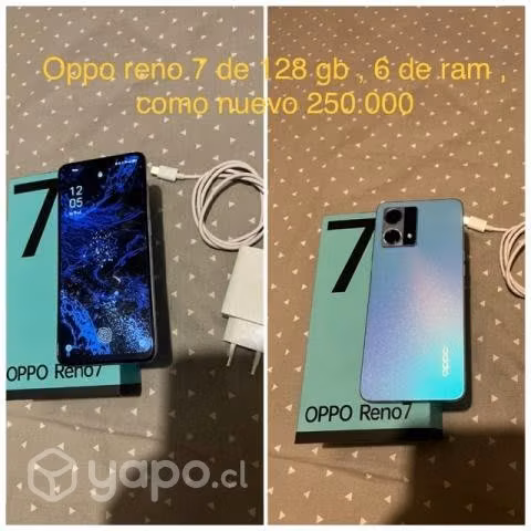 Celular oppo reno 7