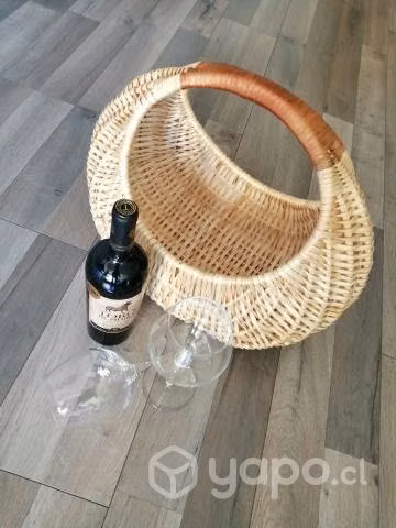 Canasto de picnic modelo Caracola