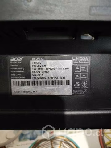 Monitor lcd 17 pulgadas