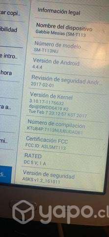 Galaxy Tab E usada - Imagen 6