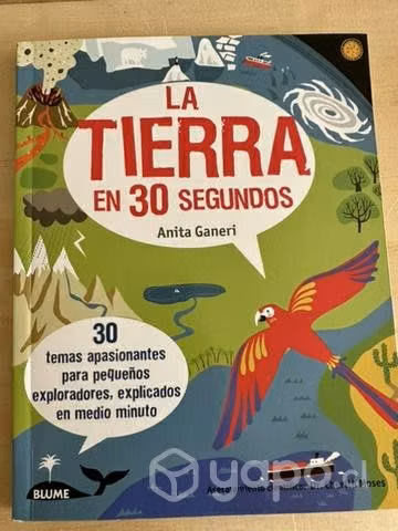 Libro infantil la tierra en 30 segundos
