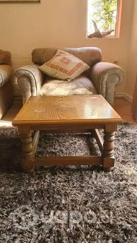 Mesa lateral castaño muebles Jouanette - Imagen 2