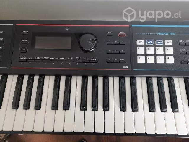 Sintetizador Roland Juno Ds61 + case + atril + ped