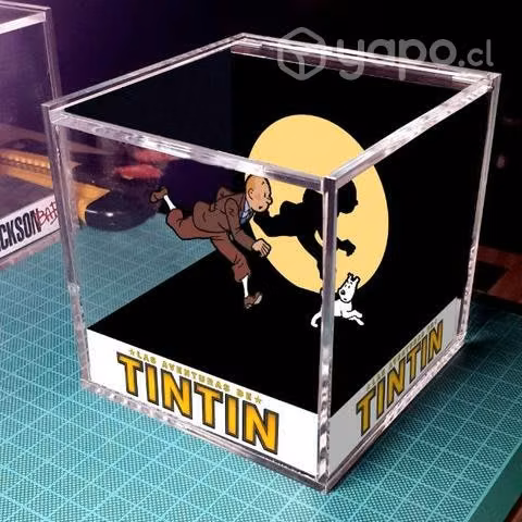 Tin tin cubo diorama - Imagen 2