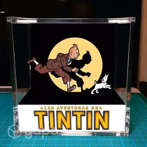 Tin tin cubo diorama