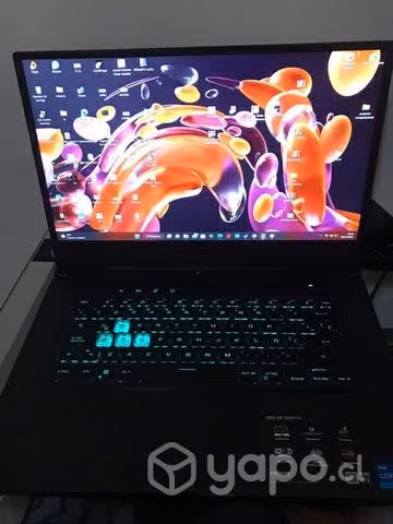 Gamer Asus tuf dash fx15 Rtx 3050 i7 11th 16gb ram