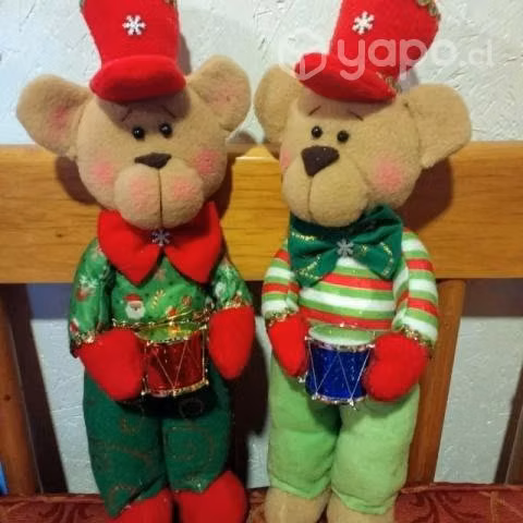 hermosos muñecos navideños