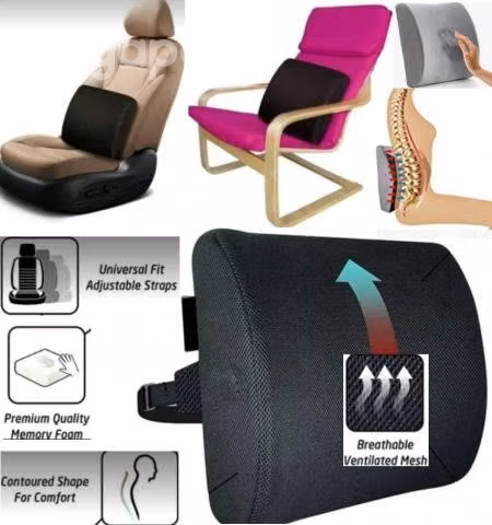 Almohada Lumbar Cojin Memoria Viscoelastico auto