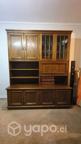 Vitrina castaño muebles Jouanette