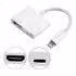 Cable Adaptador Compatible Lightning A Hdmi + Puer