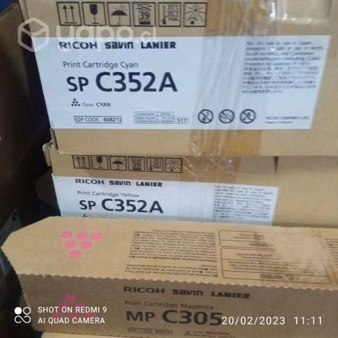 Toner Ricoh diversos modelos originales
