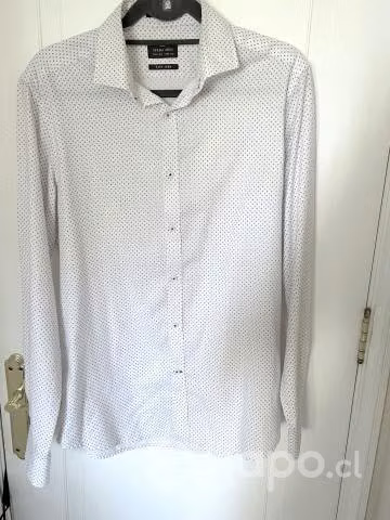 Camisa Sfera Blanco M Facil Planchado
