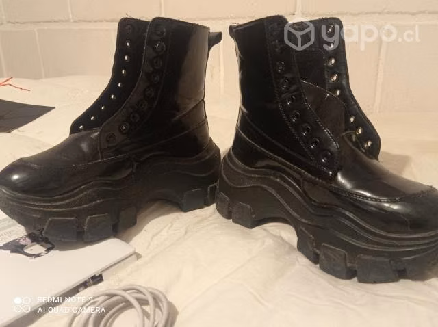 Botas americaninos con plataforma