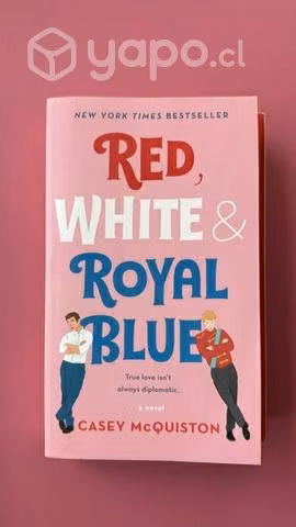 Libro Rojo, Blanco y Sangre Azul en Inglés