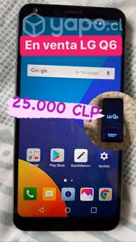 Celular Android LG Q6