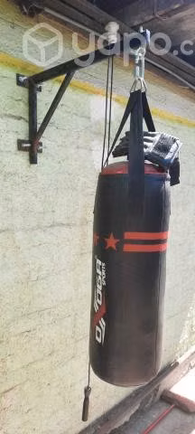 Bolsa de boxeo y gancho