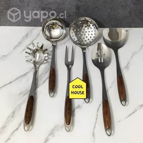 Set de 6 Utensilios de Cocina