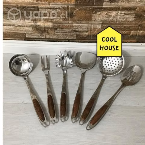 Set de 6 Utensilios de Cocina
