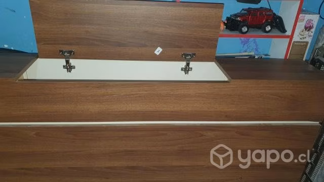 Respaldo cama madera una plaza - Imagen 2