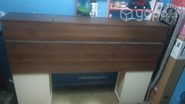 Respaldo cama madera una plaza - Imagen 3