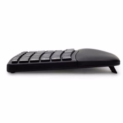 Kit teclado y mouse inalambrico ergonomico, kensin