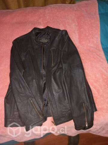 Jaqueta de cuero hombre