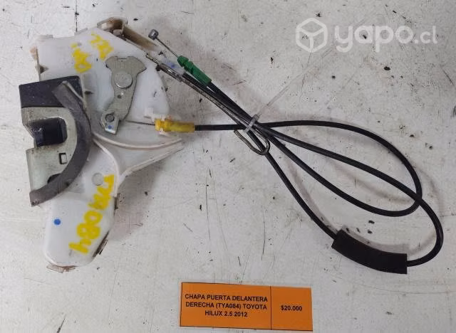 Chapa Puerta Delantera Derecha (TYA084) Toyota Hil