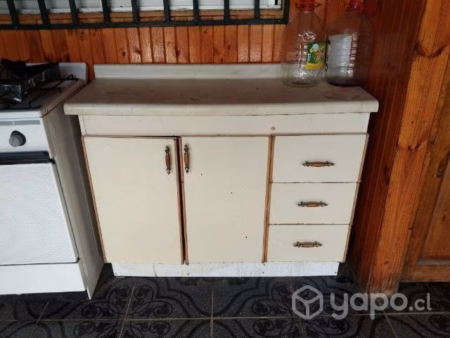 Cocina, mueble cocina, colchon