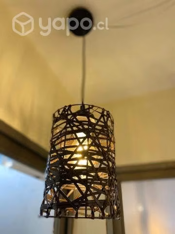 💡lámparas de ratán