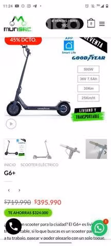 Scooter eléctrico