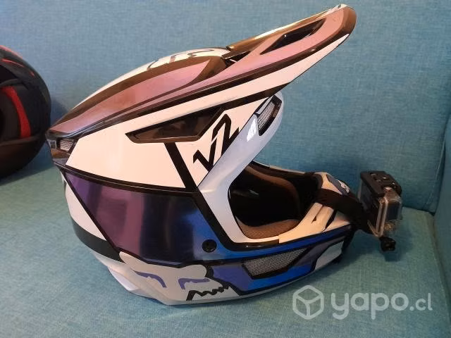 Casco moto fox V2