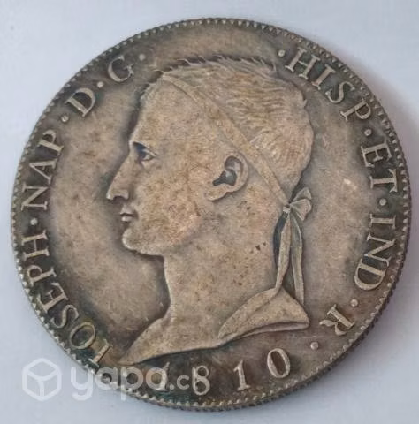 Moneda de España, 1810, José Napoleón, 320 reales