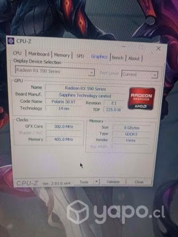 Rx 590 8gb sapphire