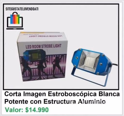 Corta Imagen Blanca Luz estroboscópica LED