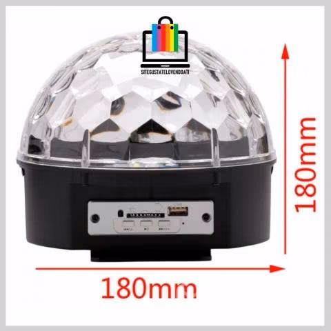 Bola de Luz con USB y Control Remoto - Imagen 2