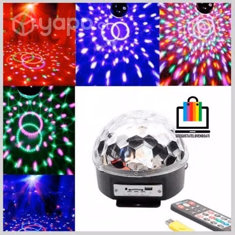 Bola de Luz con USB y Control Remoto - Imagen 3